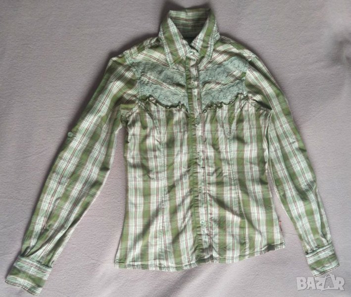 Карирана дамска риза, снимка 1