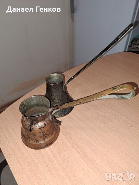 Медни ковани джезвета. , снимка 1