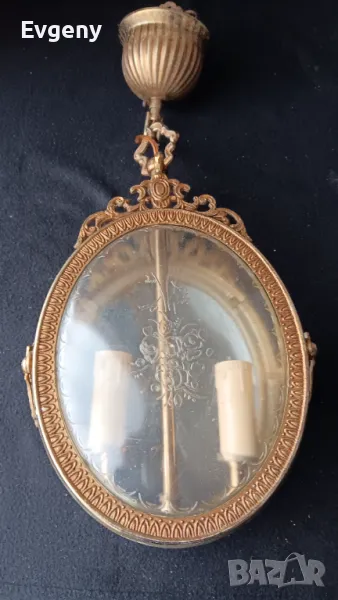 Антична лампа 18-19 век, снимка 1