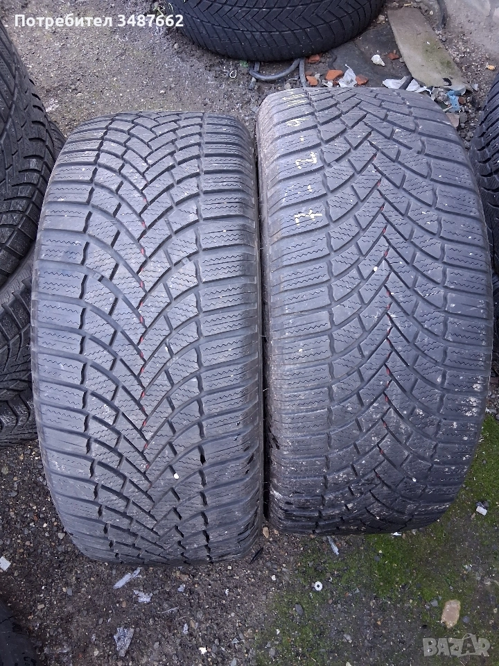 235 50 18 BRIDGESTONE 2бр зимни дот 2022г , снимка 1