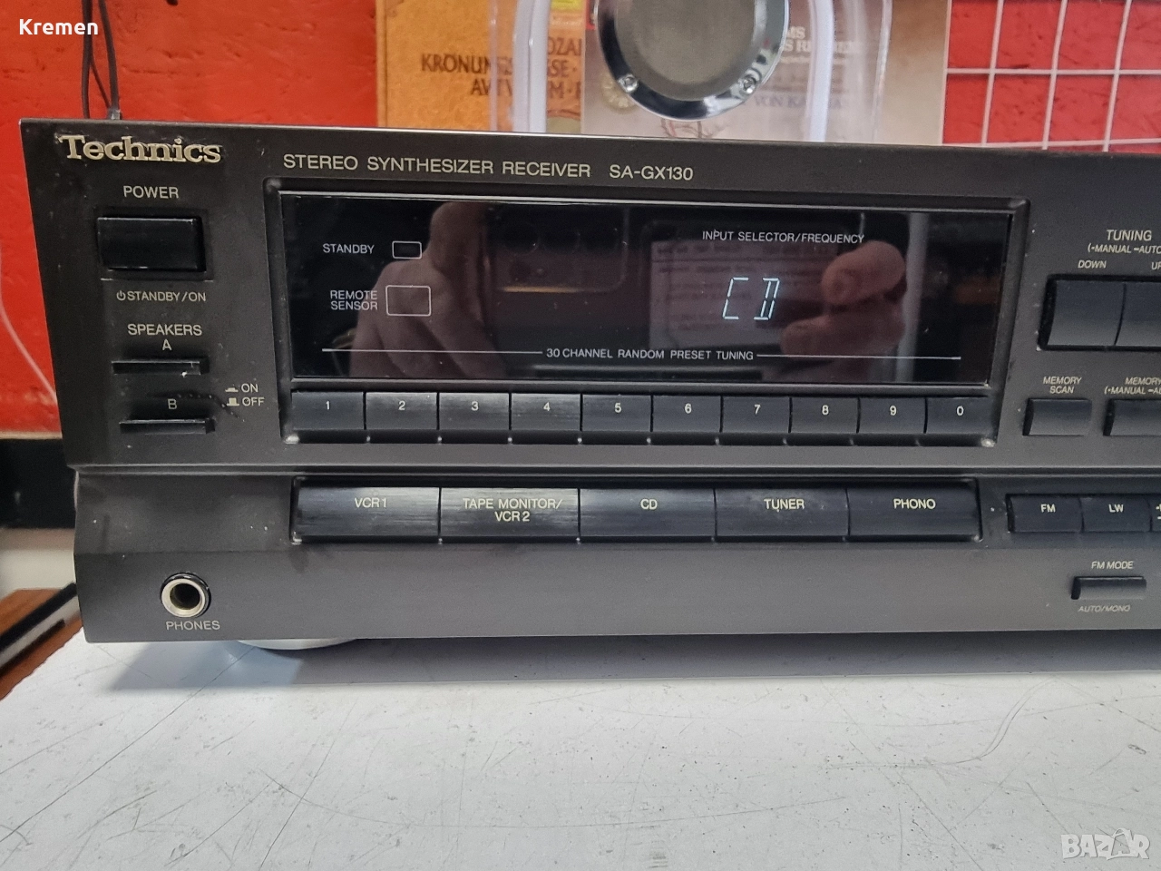 Усилвател TECHNICS SA GX130, снимка 1