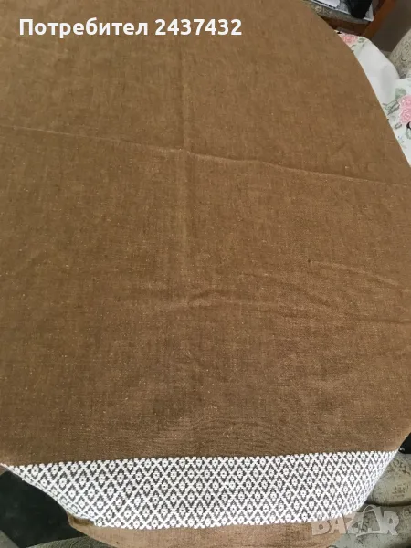 Голяма покривка от соца, снимка 1