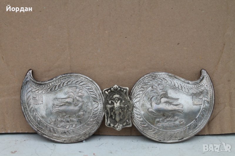 Сребърни възрожденски пафти, снимка 1