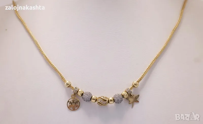 Златно колие-8,11гр/14кр, снимка 1