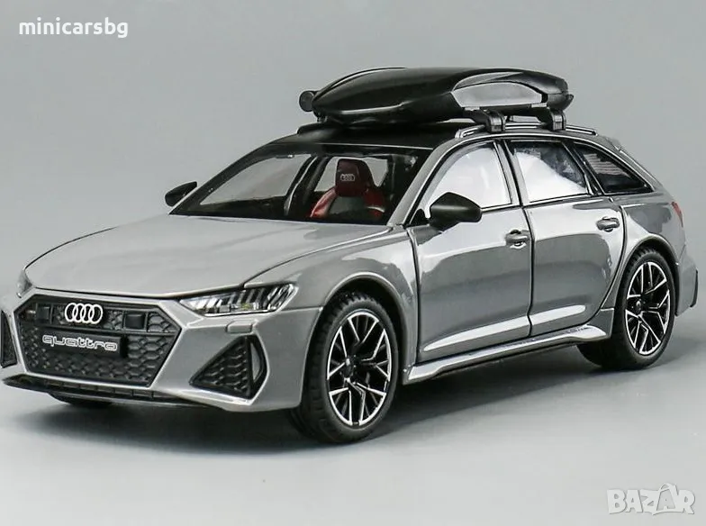 Метални колички: Audi RS6 Avant, снимка 1