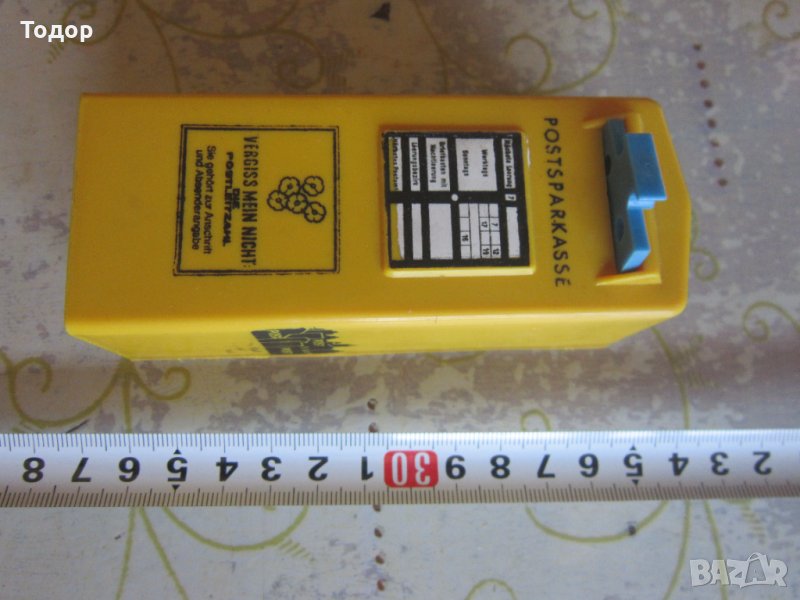 Детска спестовна касичка с ключ ключе , снимка 1