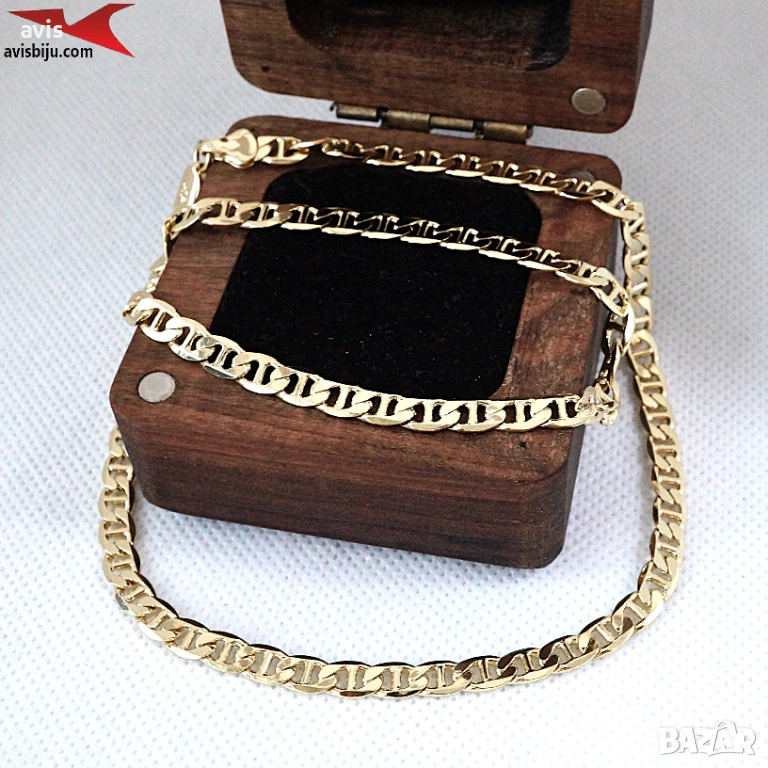 Синджир с 14К златно покритие 254579, снимка 1
