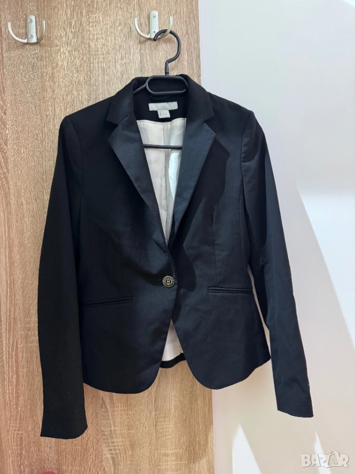 Дамско черно сако , снимка 1