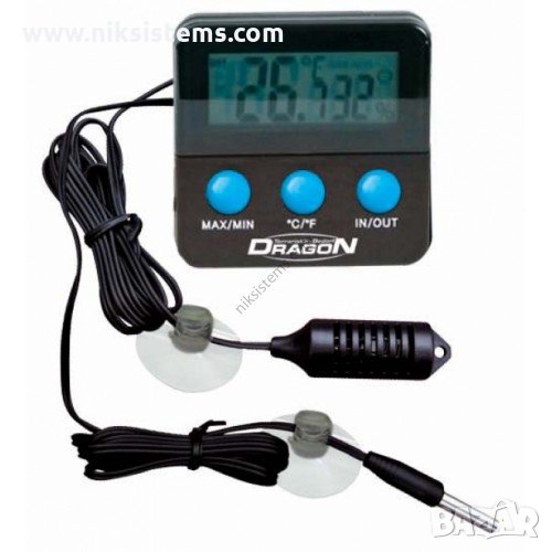 Комбиниран Електронен Влагомер + Термометър Арт. №: 470, снимка 1