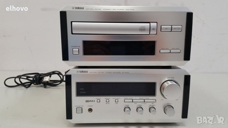 Ресивър Yamaha RX-E100, CD player Yamaha CDX-E100, снимка 1