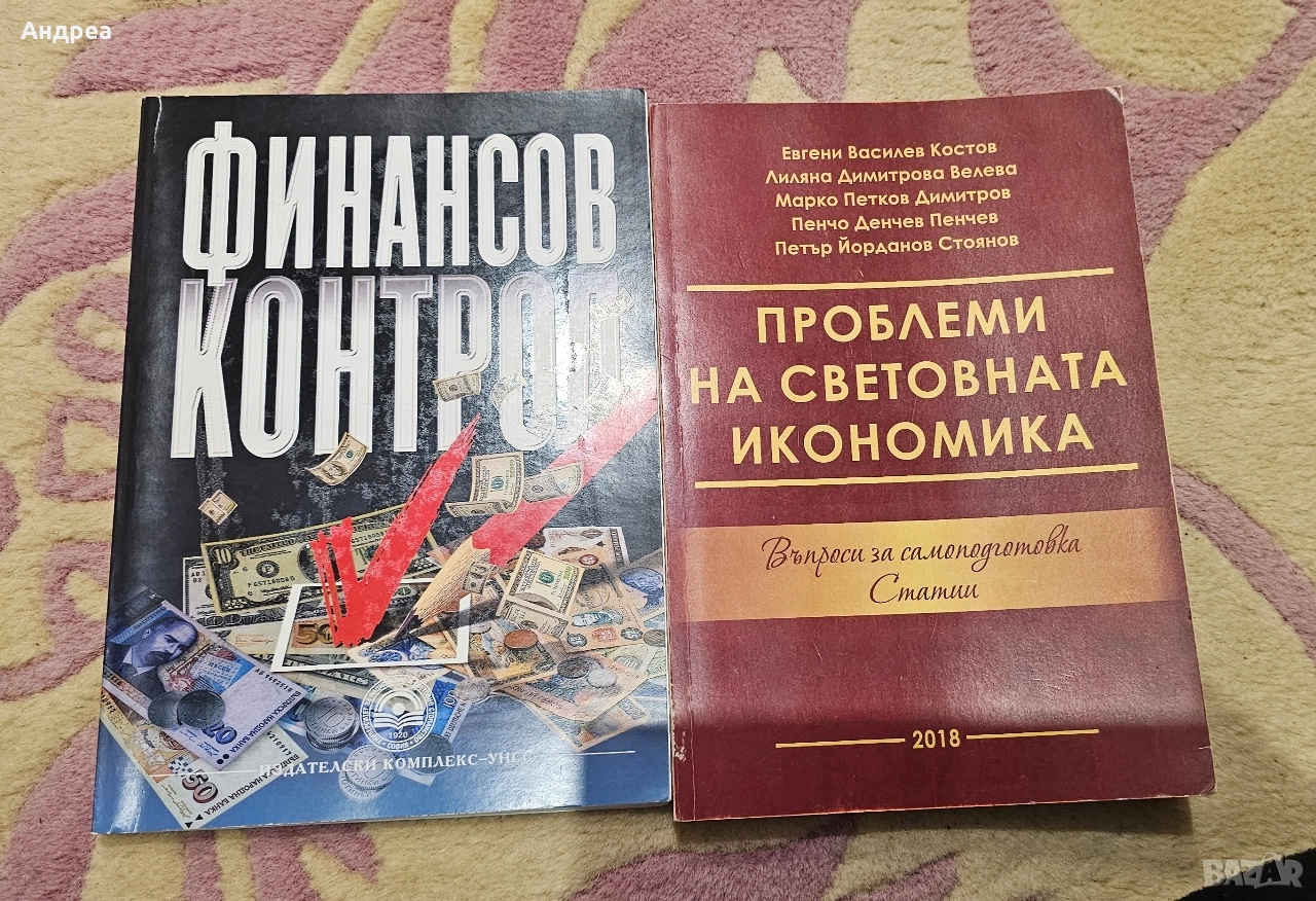 Финансов контрол, Проблими на световната икономика /УНСС, снимка 1
