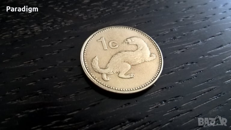 Монета - Малта - 1 цент | 1991г., снимка 1