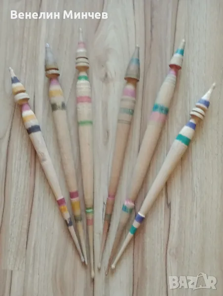 Дървено вретено, снимка 1