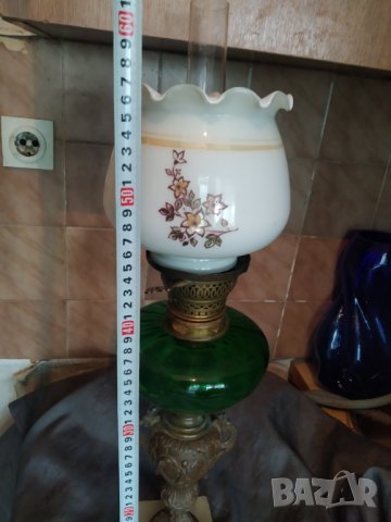 стара газова /газена/ лампа арт деко, снимка 3 - Антикварни и старинни предмети - 34216489