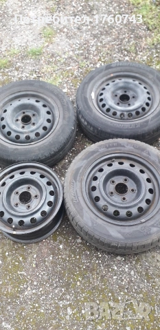 4бр.железни джанти HYNDAI KIA 5×114,3/ет.49/15ц/6 J