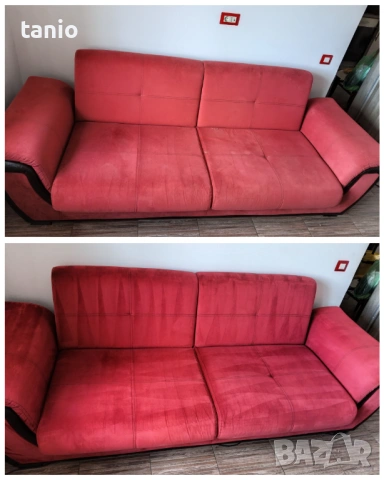 Пране на мека мебел и автомобили на адрес 🧼🚗, снимка 4 - Пране на мека мебел и дивани - 54058786