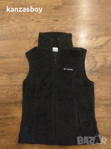 Columbia Women's Black Benton Springs Vest - страхотен поларен елек КАТО НОВ, снимка 6 - Жилетки - 38452675