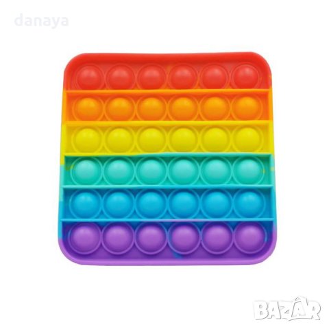 2150 Антистрес играчка Fidget Toys Popit, Попит фиджет, Pop it fidget, 19 cm, снимка 8 - Игри и пъзели - 32837719