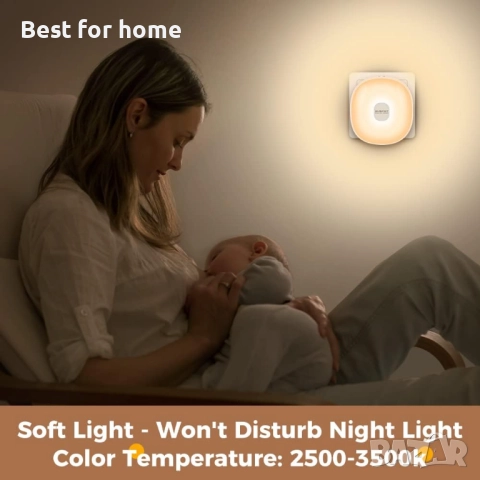 Акумулаторни нощни лампи със сензор за здрач, снимка 5 - Други - 52194802