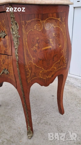 Скрин "Bombe" с мрамор, снимка 5 - Скринове - 54005415