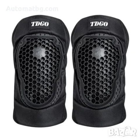 Комплект наколенки Automat, Черен, 2бр