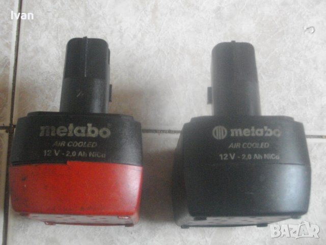 METABO-2.0A-NiCd-2.2A-Li-ion-Батерия-Метабо-12 Волта-2,0-2,2А-Li-Power-Air COOLED-NiCd-ДОБРА, снимка 6 - Други инструменти - 36731641