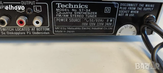 Стерео тунер Technics ST-S4#1, снимка 5 - Ресийвъри, усилватели, смесителни пултове - 51353054