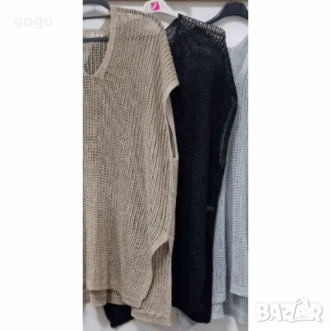 Плажна туника – Лека, стилна и комфортна защита за плажа, снимка 7 - Туники - 49977800