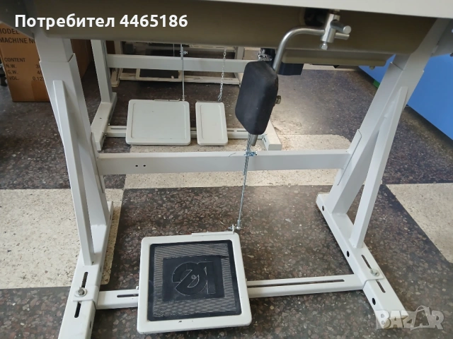 Двуиглова шевна машина с троен транспорт Durkopp Adler 867, снимка 5 - Други машини и части - 53883564