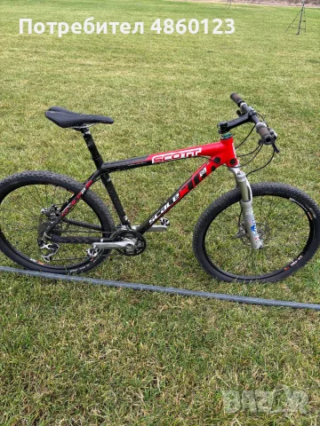 Планински карбонов велосипед Scott Scale 30 / carbon / shimano / Deore / Specialized / Fox