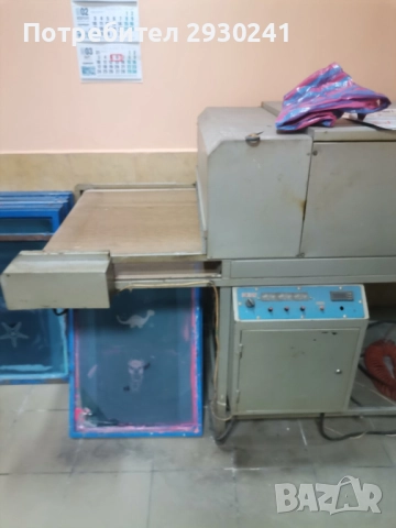 Оборудване за ситопечат, снимка 6 - Други машини и части - 51435908