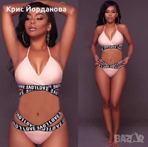 Бански с надпис - различни модели, снимка 7 - Бански костюми - 29121138