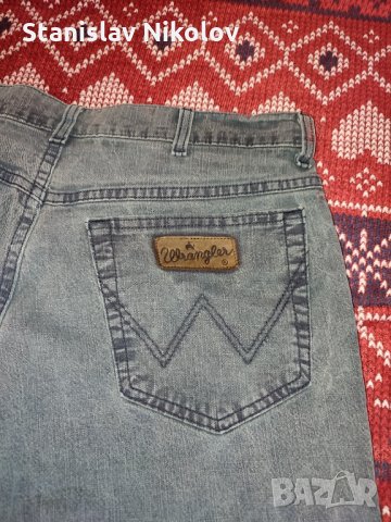 Мъжки дънки Wrangler - Size 34/32, снимка 4 - Дънки - 35612429
