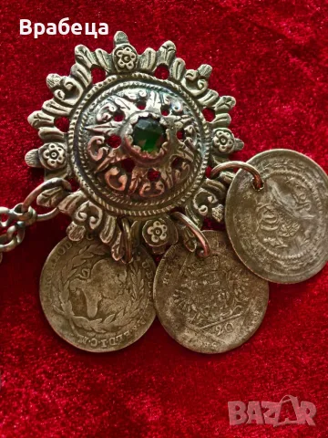 Възрожденски сребърен накит. Кюстек, снимка 4 - Антикварни и старинни предмети - 55801282
