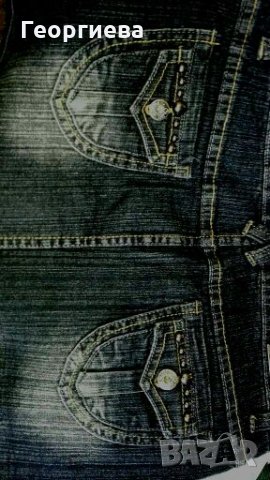 Черна дънкова пола и потник🍀❤S,M,M/L🍀❤арт.1014, снимка 7 - Комплекти - 29748759