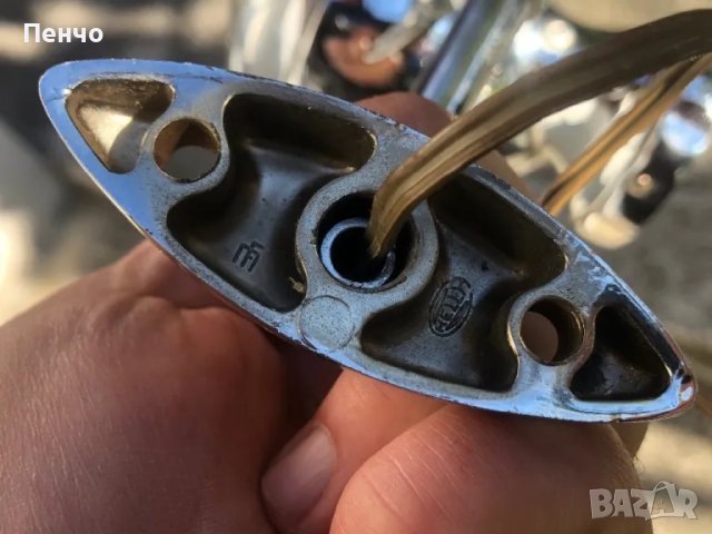 стар авто фар "HELLA" - ретро - ОРИГИНАЛ, снимка 12 - Антикварни и старинни предмети - 47648703