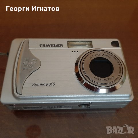 Цифров фотоапарат TRAVELER Slimline X5, снимка 8 - Фотоапарати - 29719394