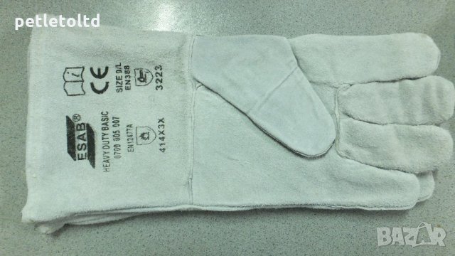 Ръкавици за Заварчик ESAВ, снимка 2 - Железария - 24630567