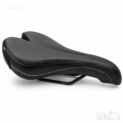 Седалка за велосипед Selle Monte Grappa NIGHT DAY, Made in Italy, снимка 5 - Аксесоари за велосипеди - 53420929