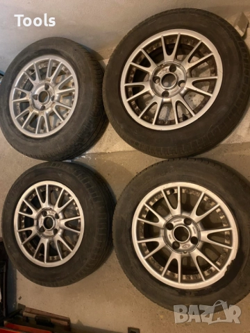  гуми с aлуминиеви джанти borbet за Форд  Aluminievi djanti FORD 15 цола, снимка 2 - Гуми и джанти - 52899947