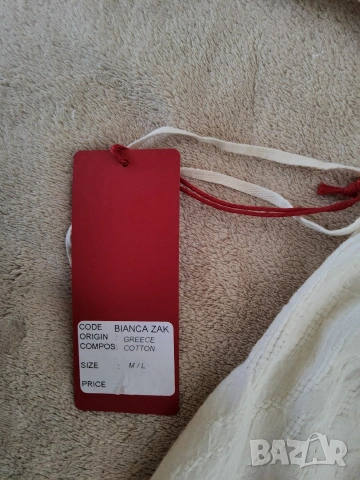 Лятна памучна рокля р-р M/L, снимка 4 - Рокли - 54328080