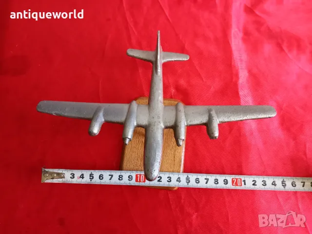 Статуетка Военен Самолет Бомбандировач  В29, снимка 6 - Антикварни и старинни предмети - 50397291