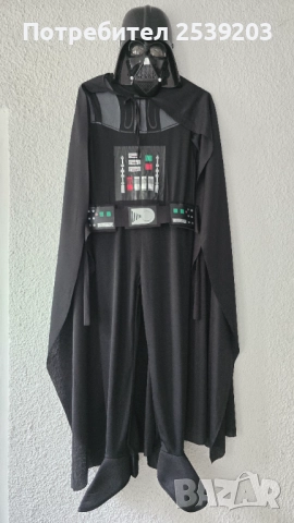 Костюм Дарт Вейдър STAR WARS 9-10 години, снимка 8 - Други - 52290986
