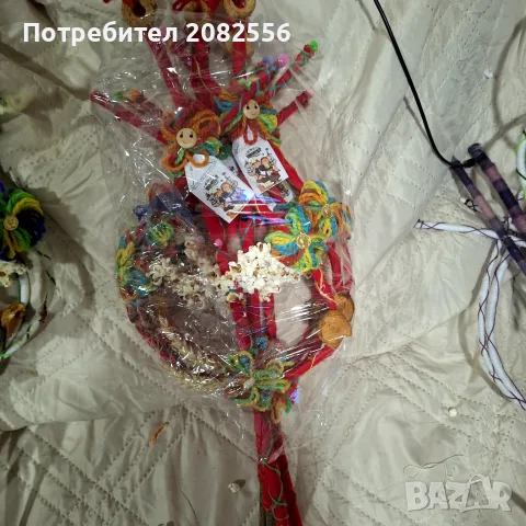 Сурвакници украсени, снимка 5 - Декорация за дома - 56168143