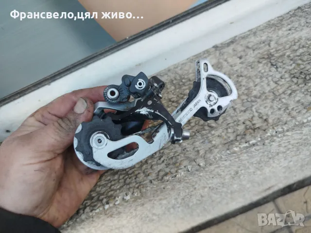 Дерайльор 9 скорости за велосипед колело Shimano deore rd m 772, снимка 2 - Части за велосипеди - 49976986