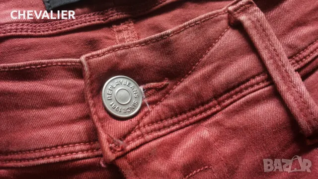 REPLAY M914Y.000.8366197 HYPERFLEX SLIM FIT JEANS размер 31/34 еластични дънки 15-65, снимка 11 - Дънки - 48406039