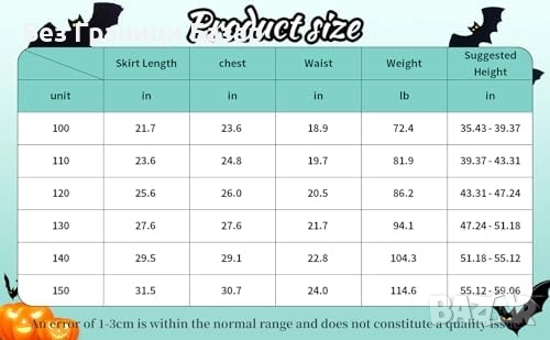 Нов Детски карнавален костюм Disgust Inside Out – рокля с перука 9 части, снимка 7 - Други - 52153961