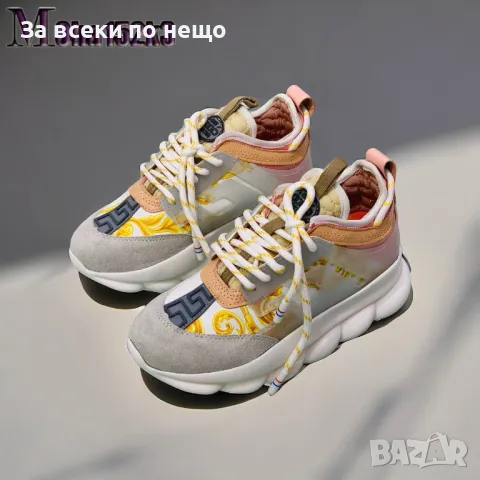 Дамски маратонки Versace - Налични различни цветове Код D1047, снимка 6 - Маратонки - 47402996