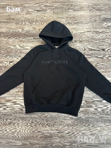 Мъжко!Carhartt Hooded Chase Sweat размер М, снимка 3 - Суичъри - 54069459