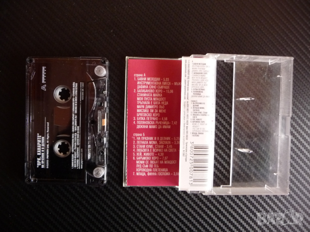 Оркестър Канарите На празник и в делник Payner Планета фолк , снимка 2 - Аудио касети - 44553284